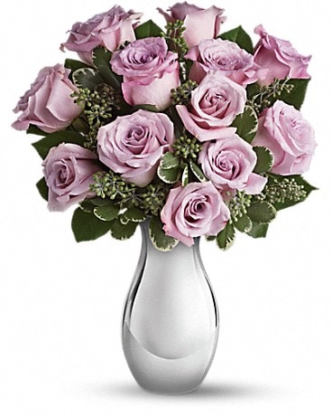 Teleflora's Roses and Moonlight Bouquet Bouquet