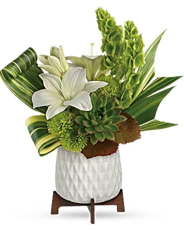 Teleflora's Artistic Angles Bouquet